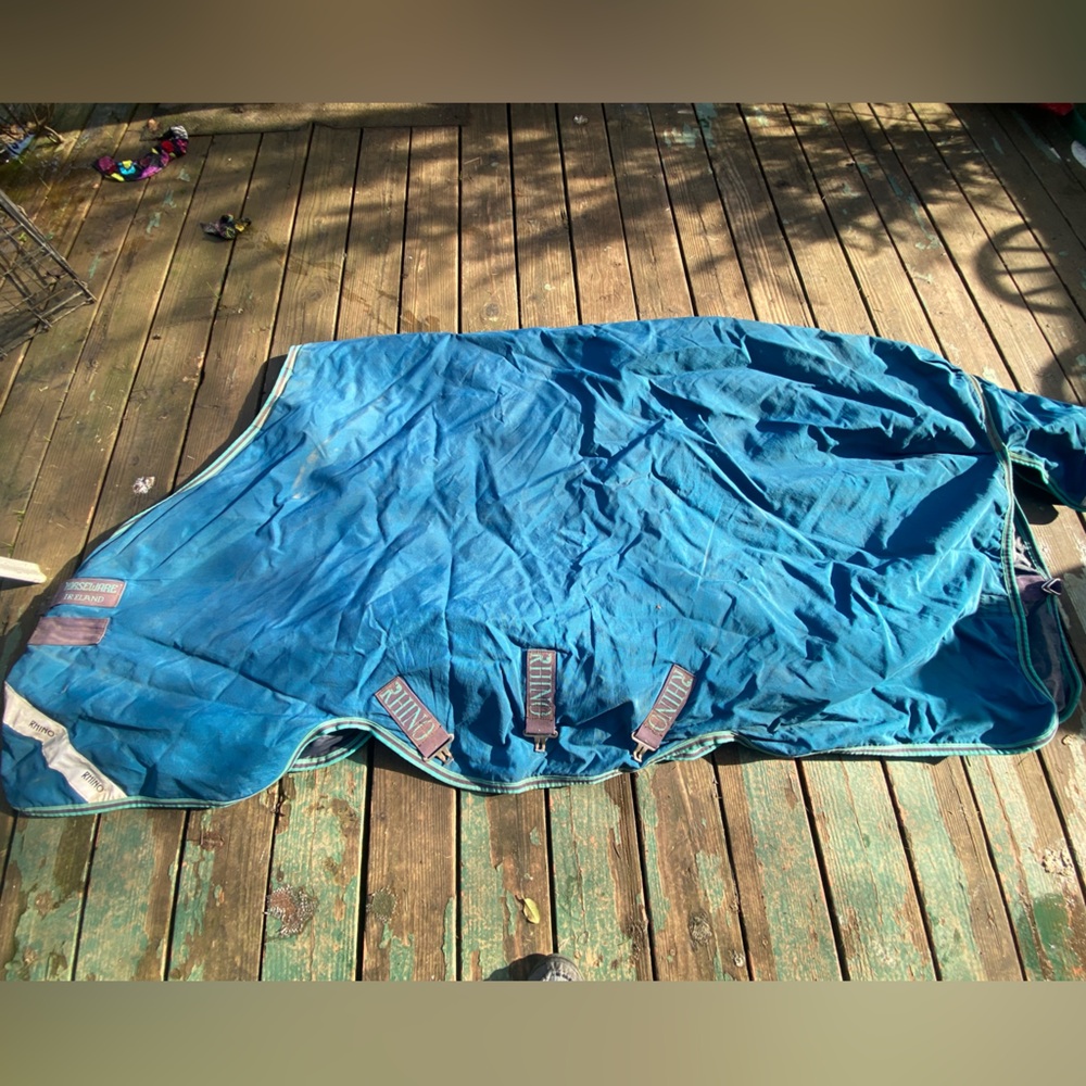 78” Rhino Original Horseware Ireland Turnout Waterproof Blanket Sheet Rug